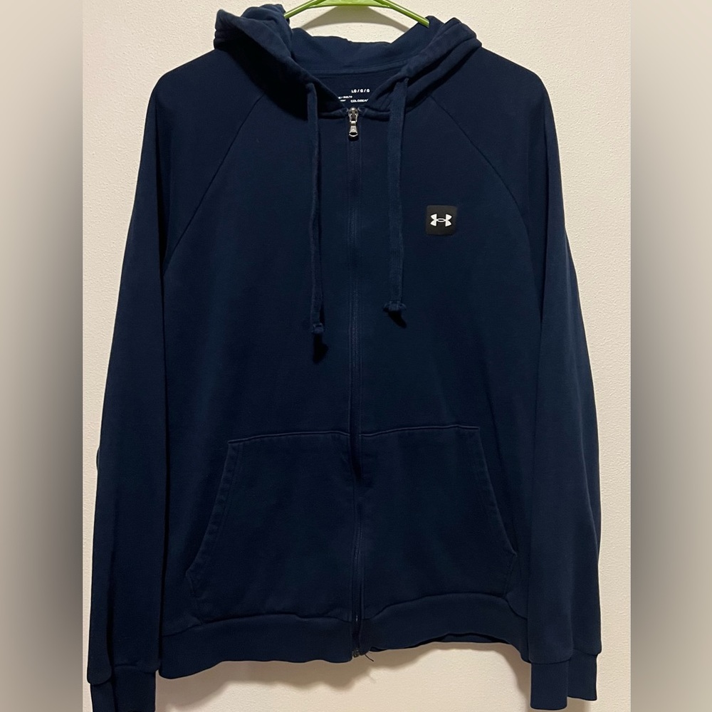 Men’s Large Full Zip Under Armour Hoodie